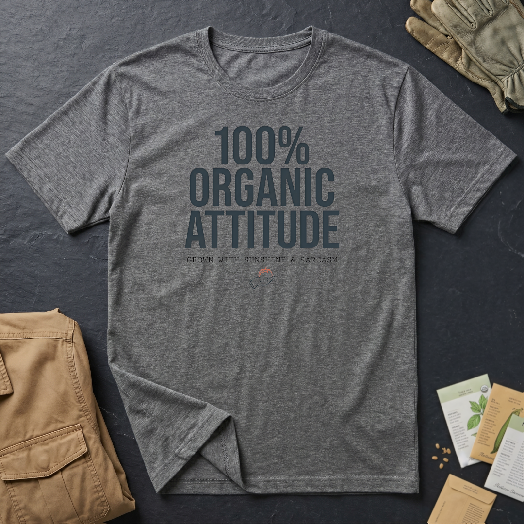 100% Organic Attitude T-Shirt