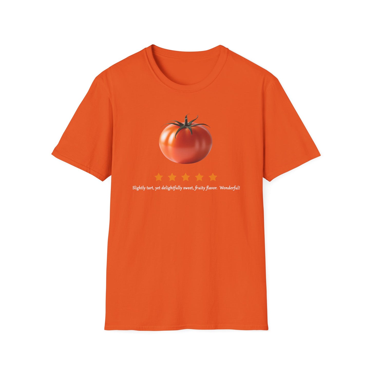 Dad's Sunset Orange Tomato Review T-Shirt