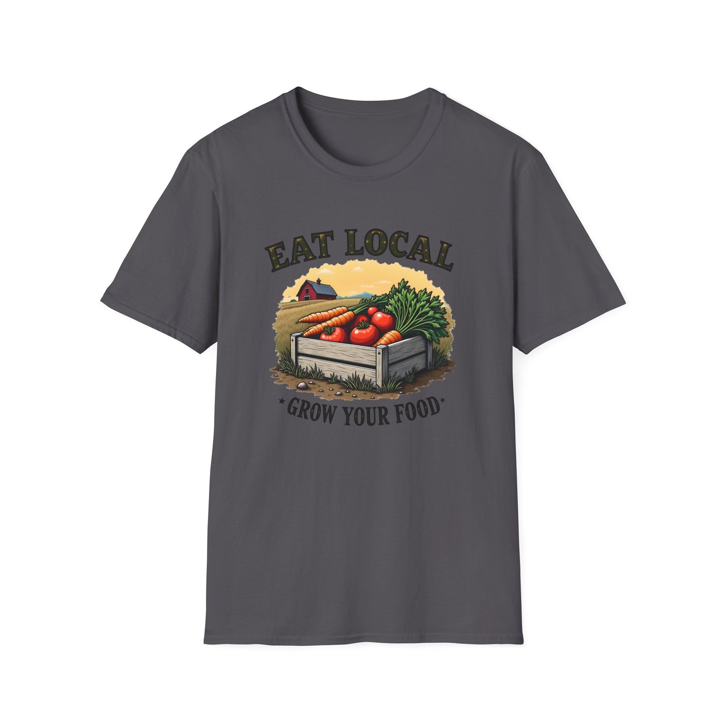 Eat Local Grow Your Food 3 T-Shirt