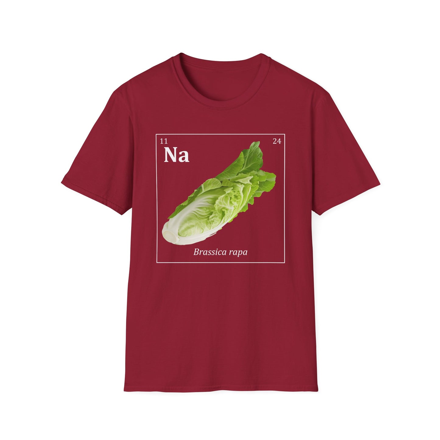 Periodic Table of Vegetables - Napa Cabbage T-Shirt