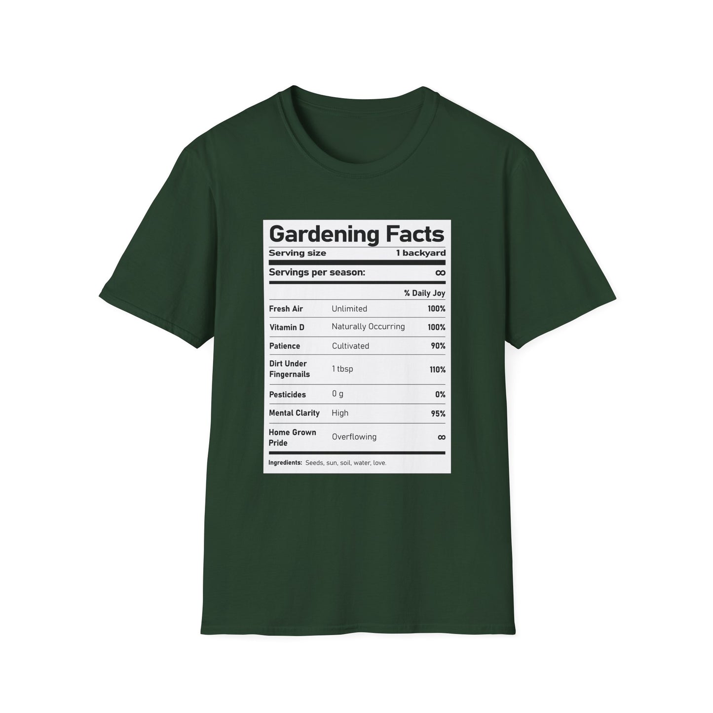 Gardening Facts T-Shirt