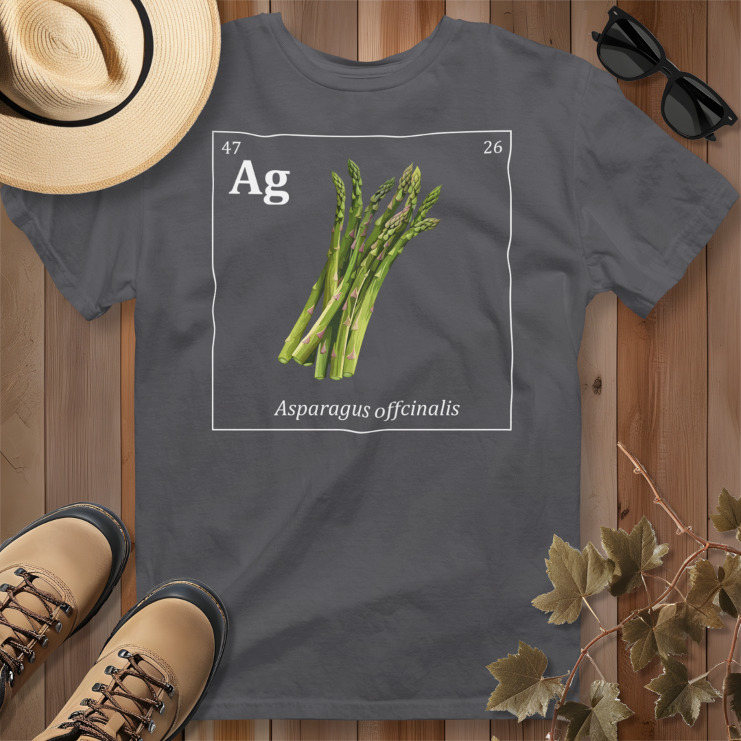Periodic Table of Vegetables - Asparagus T-Shirt