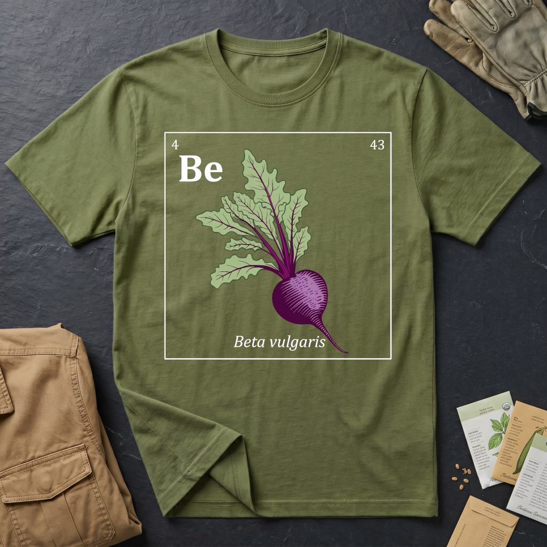 Periodic Table of Vegetables - Beet T-Shirt