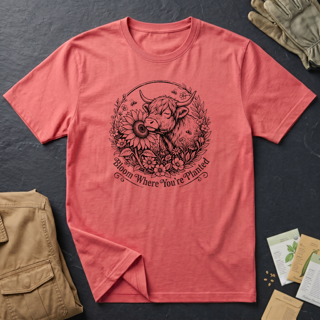 Bloom Where You're Planted T-Shirt