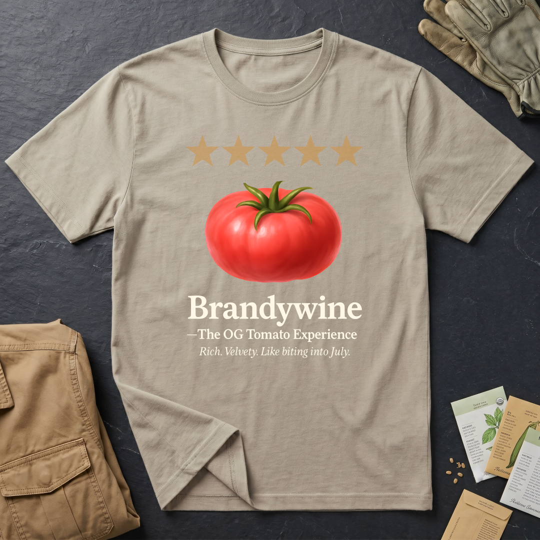 Brandywine Red Tomato Review T-Shirt