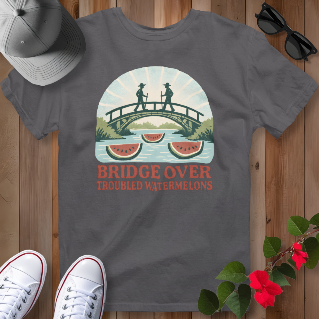Bridge Over Troubled Watermelons T-Shirt