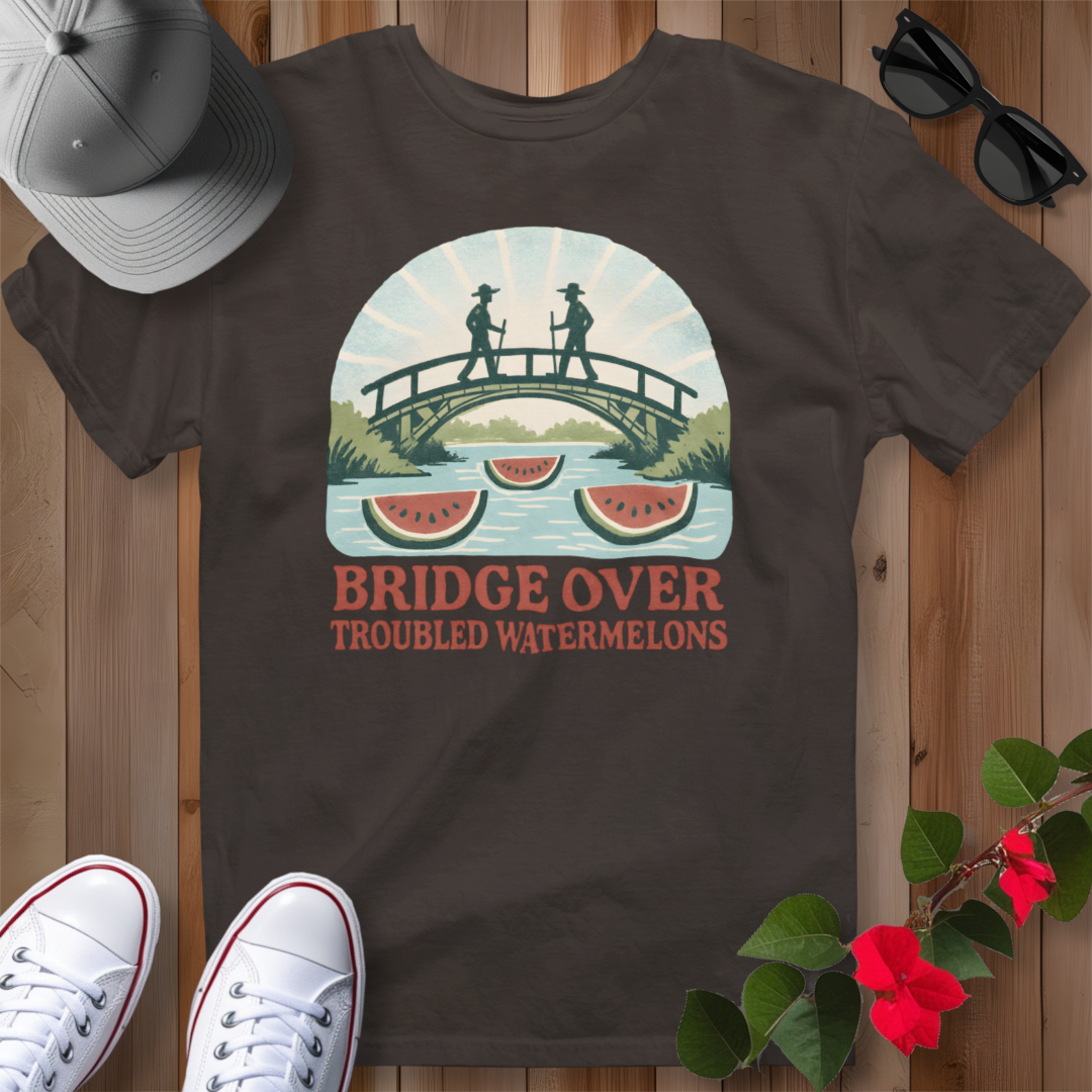 Bridge Over Troubled Watermelons T-Shirt
