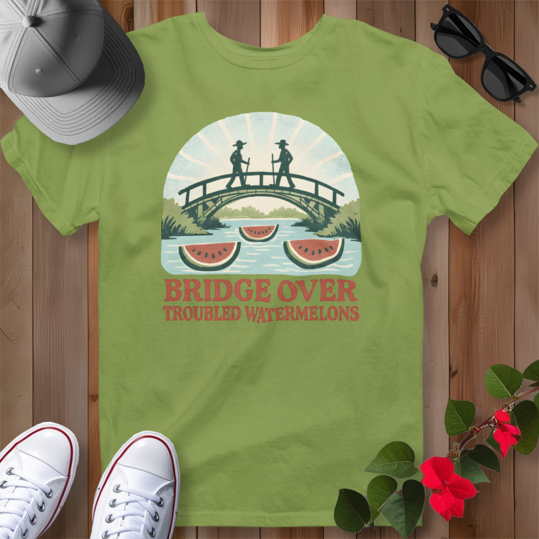 Bridge Over Troubled Watermelons T-Shirt