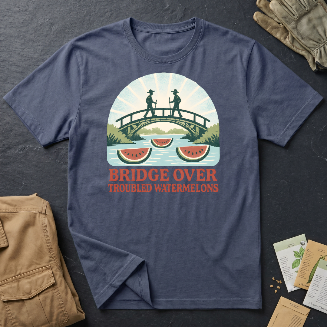 Bridge Over Troubled Watermelons T-Shirt