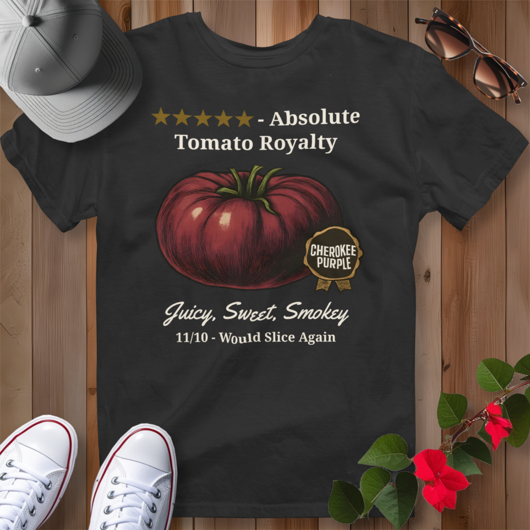 Cherokee Purple Tomato Review T-Shirt
