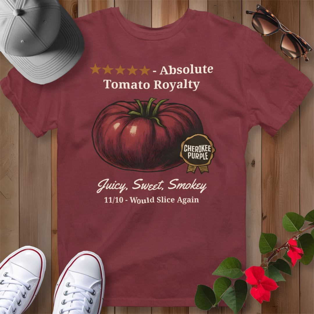 Cherokee Purple Tomato Review T-Shirt