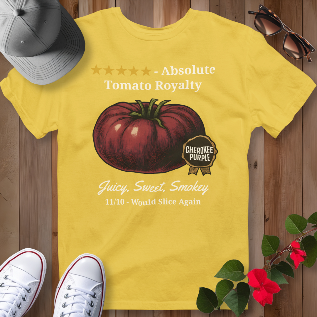 Cherokee Purple Tomato Review T-Shirt