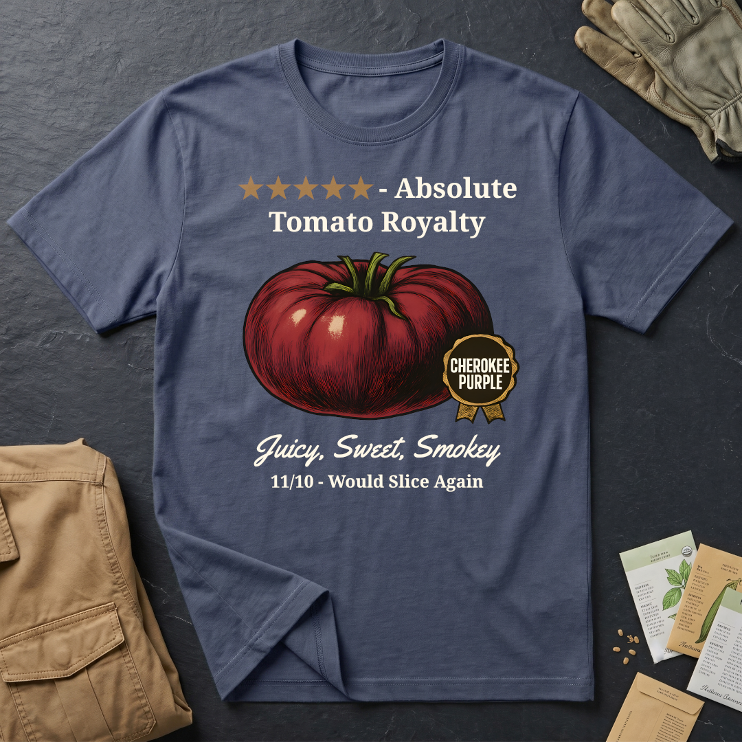 Cherokee Purple Tomato Review T-Shirt