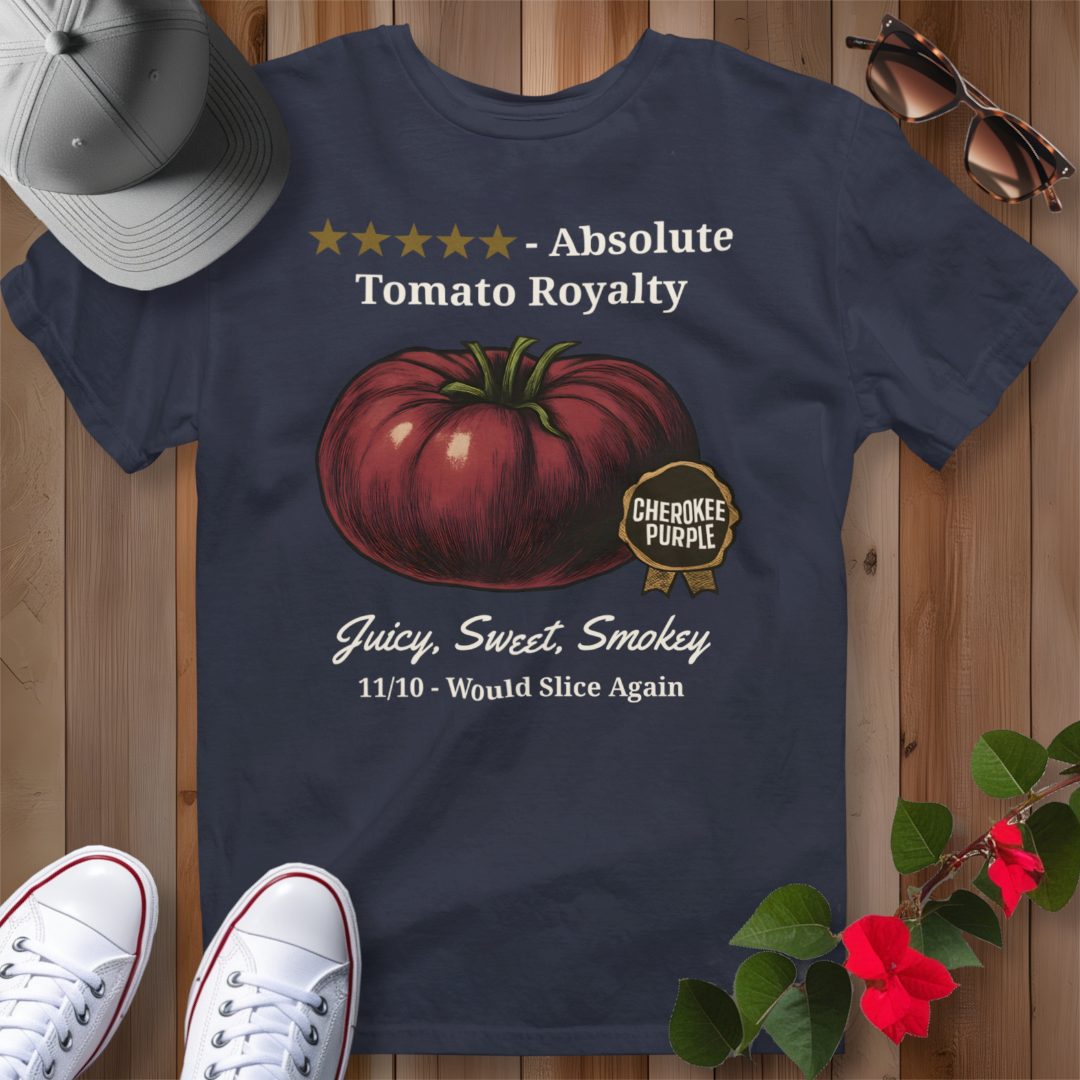 Cherokee Purple Tomato Review T-Shirt