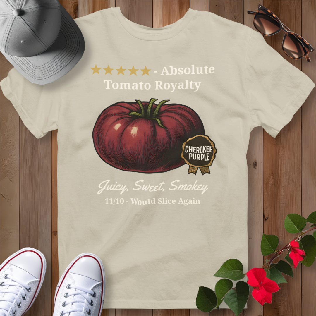 Cherokee Purple Tomato Review T-Shirt