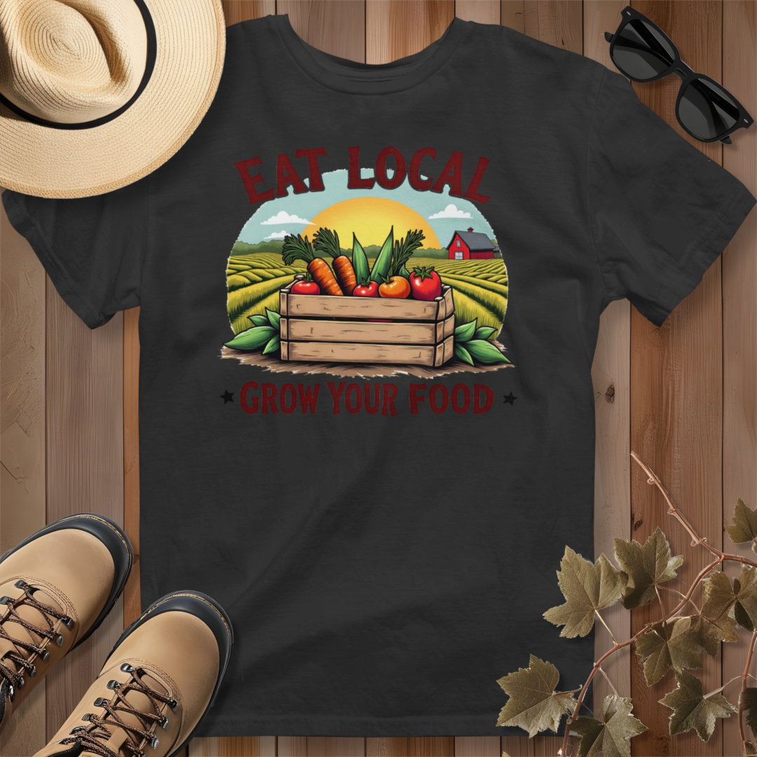 Eat Local Grow Your Food 2 T-Shirt