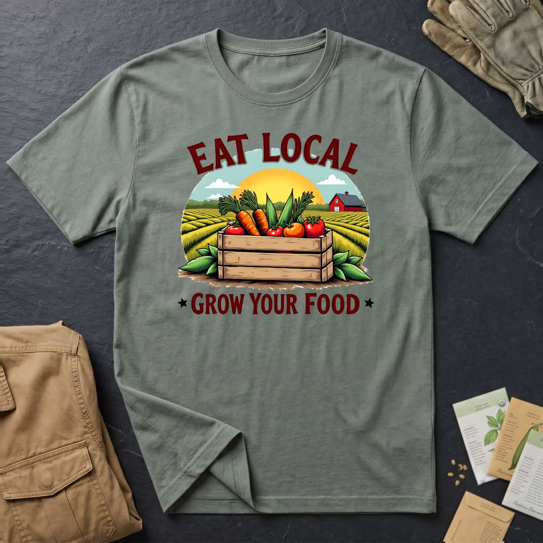 Eat Local Grow Your Food 2 T-Shirt