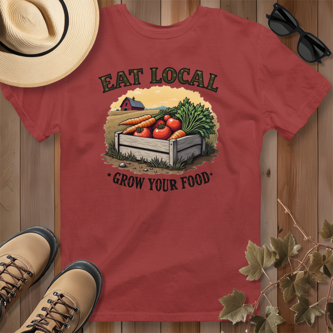 Eat Local Grow Your Food 3 T-Shirt