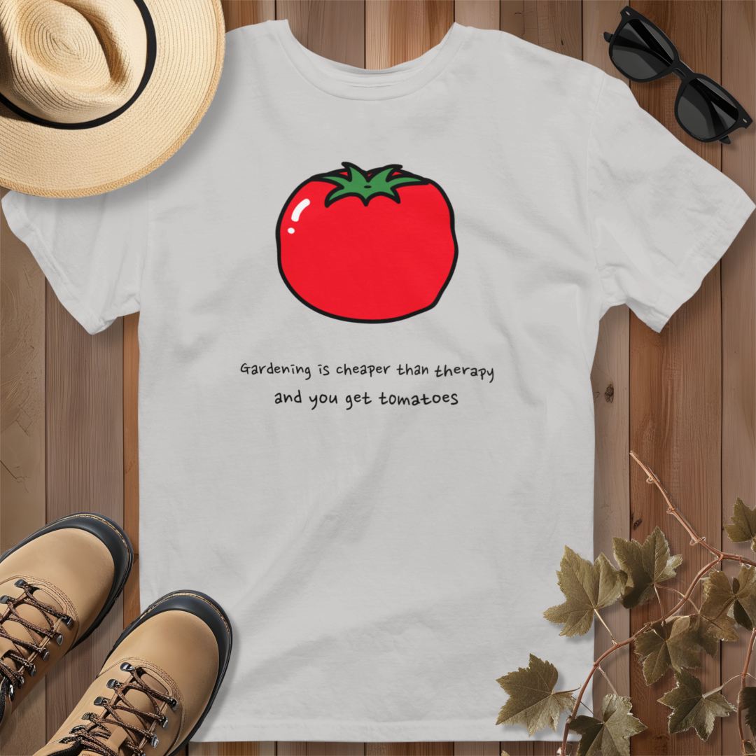 Gardening Is Cheaper Than Therapy and You Get Tomatoes T-Shirt