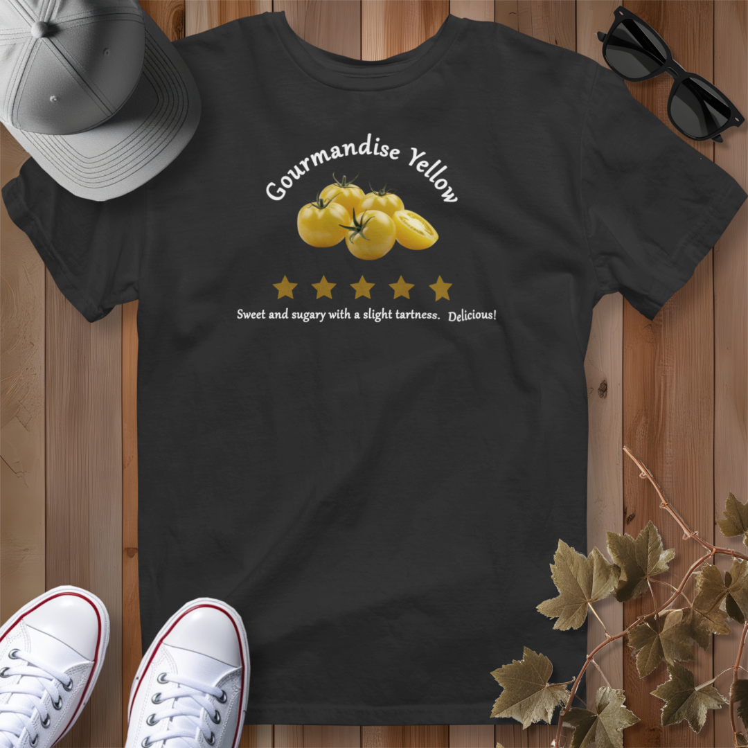 Gourmandise Yellow Tomato Review T-Shirt