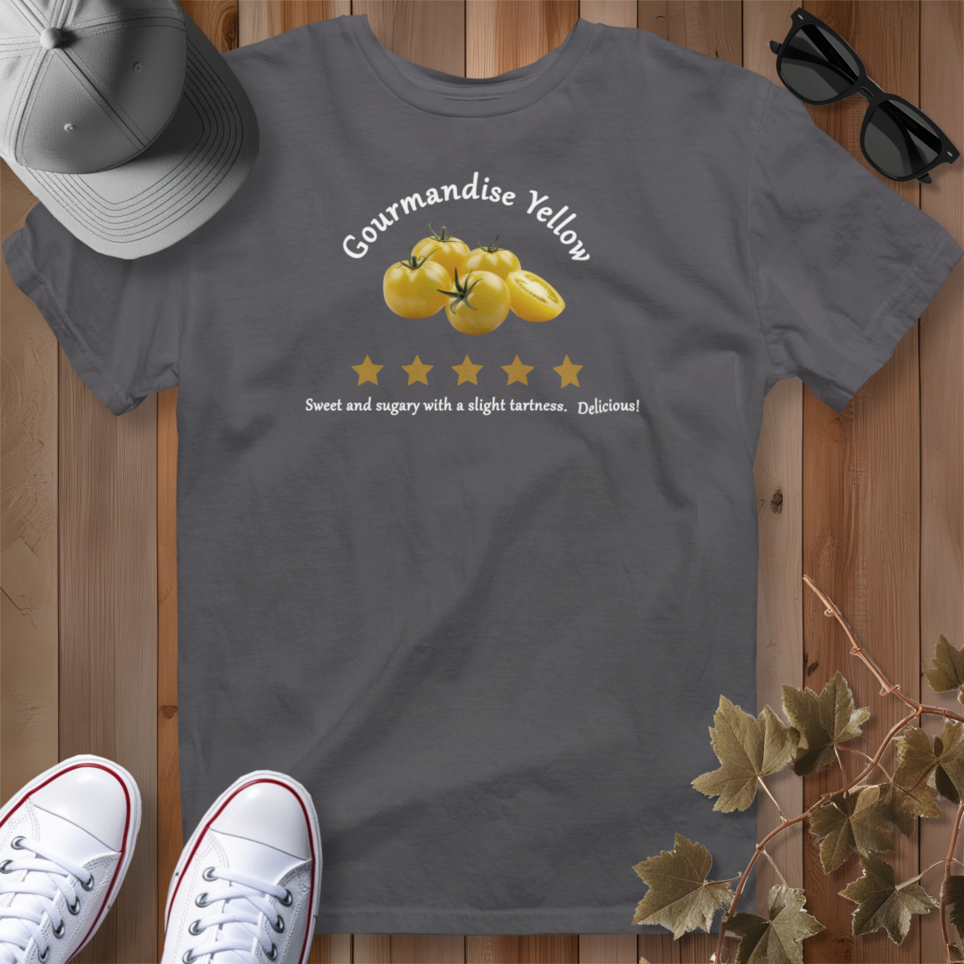 Gourmandise Yellow Tomato Review T-Shirt