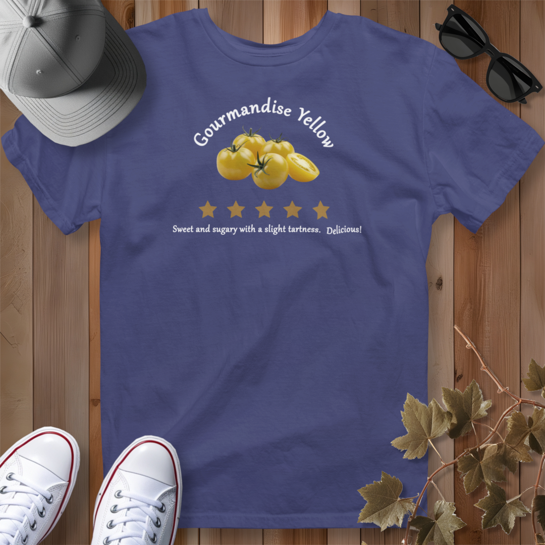 Gourmandise Yellow Tomato Review T-Shirt