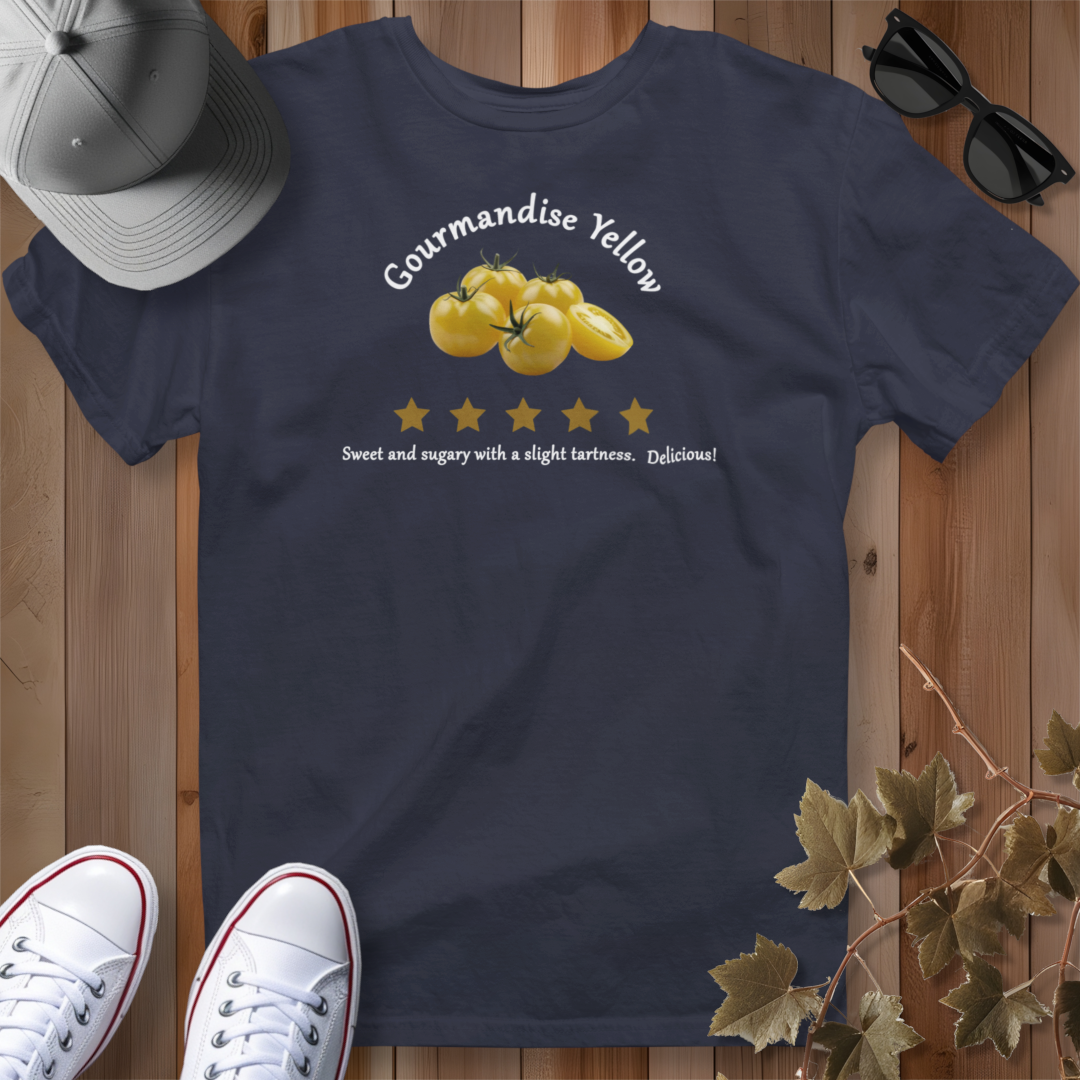 Gourmandise Yellow Tomato Review T-Shirt