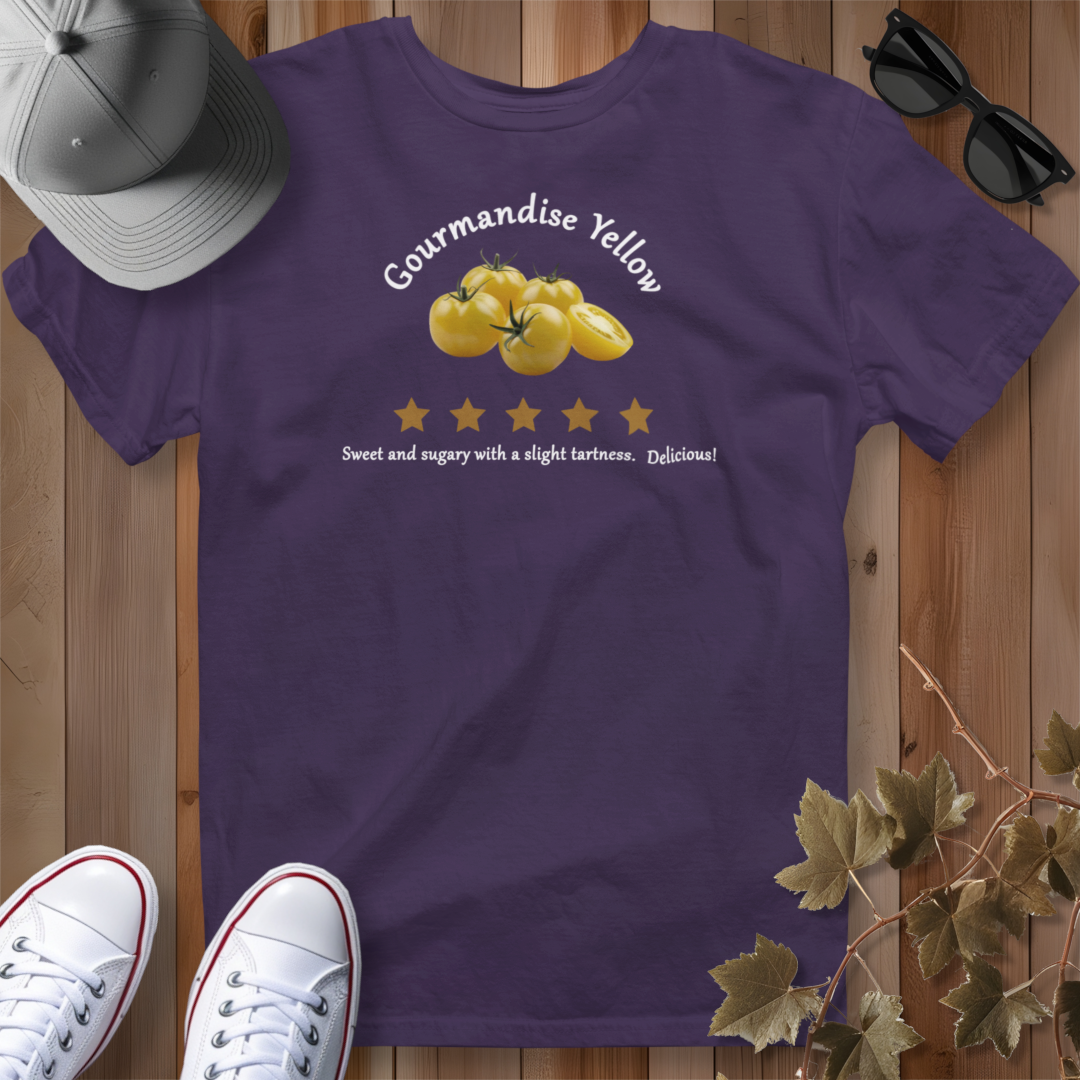 Gourmandise Yellow Tomato Review T-Shirt