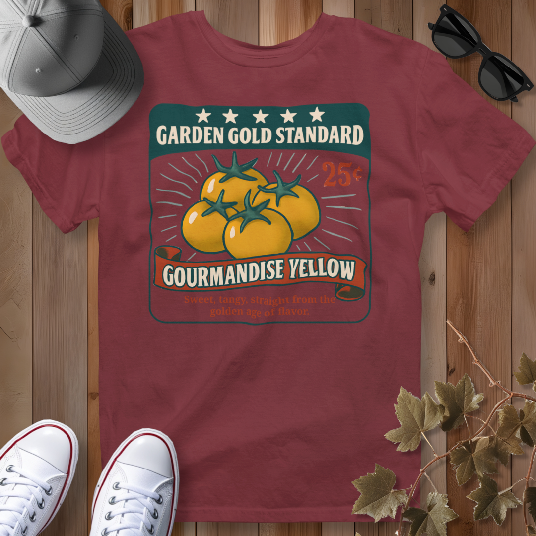 Gourmandise Yellow Tomato Gold Standard T-Shirt