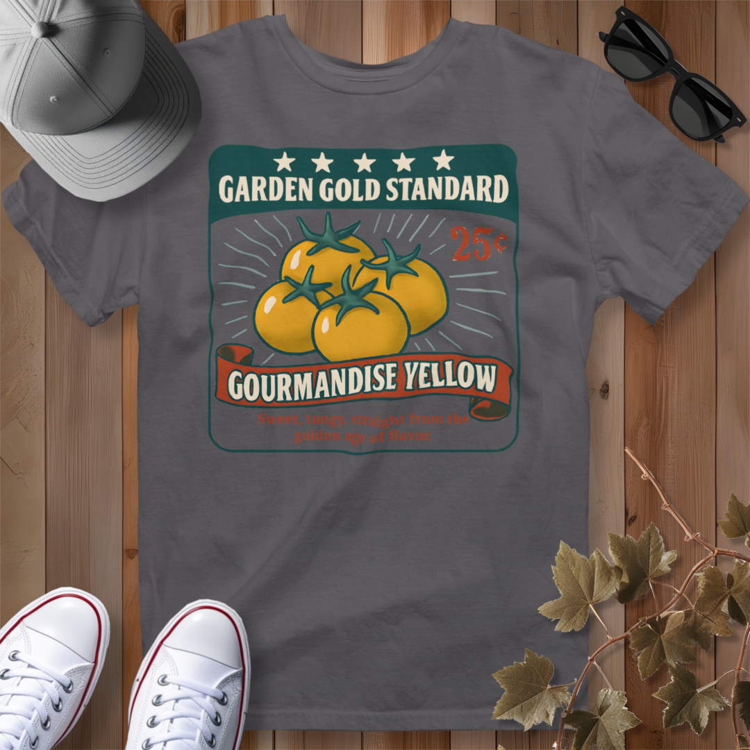 Gourmandise Yellow Tomato Gold Standard T-Shirt