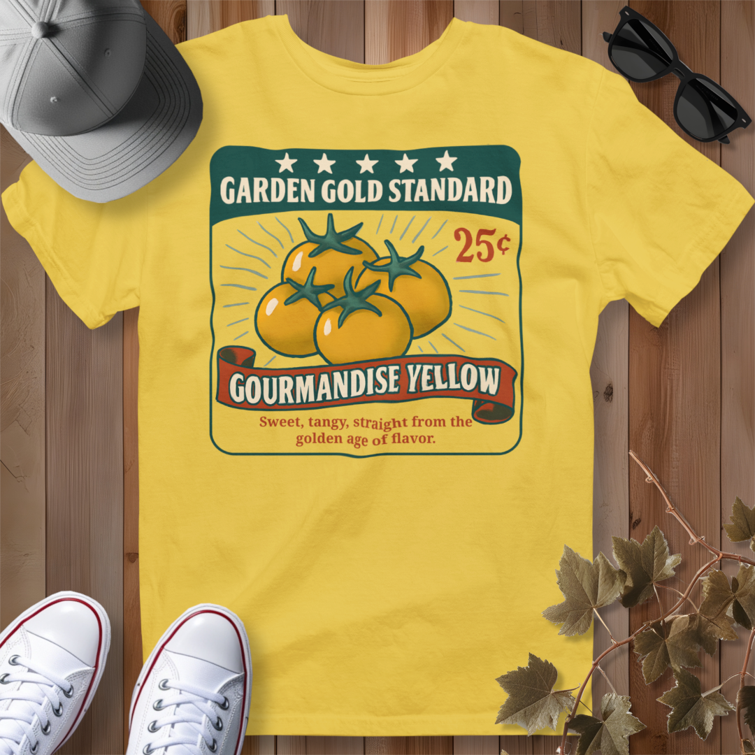 Gourmandise Yellow Tomato Gold Standard T-Shirt