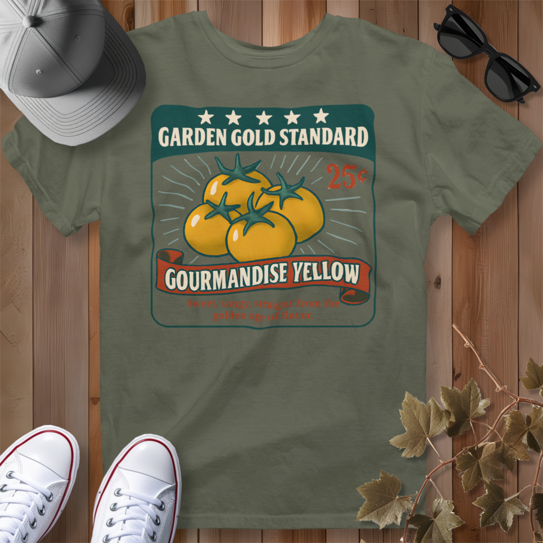 Gourmandise Yellow Tomato Gold Standard T-Shirt