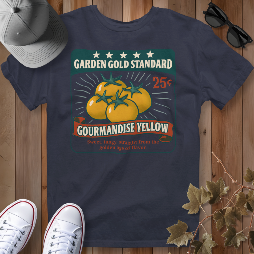 Gourmandise Yellow Tomato Gold Standard T-Shirt