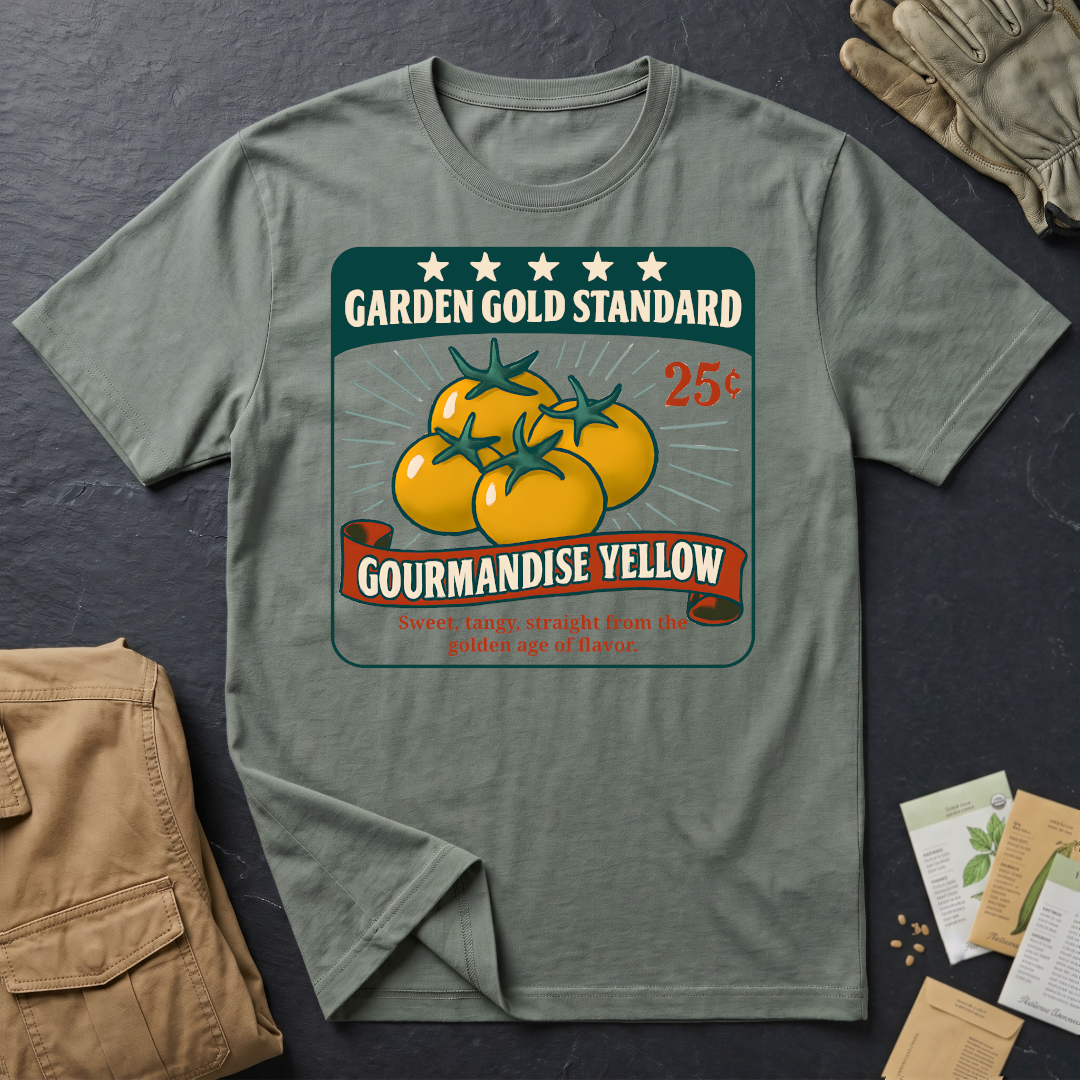 Gourmandise Yellow Tomato Gold Standard T-Shirt