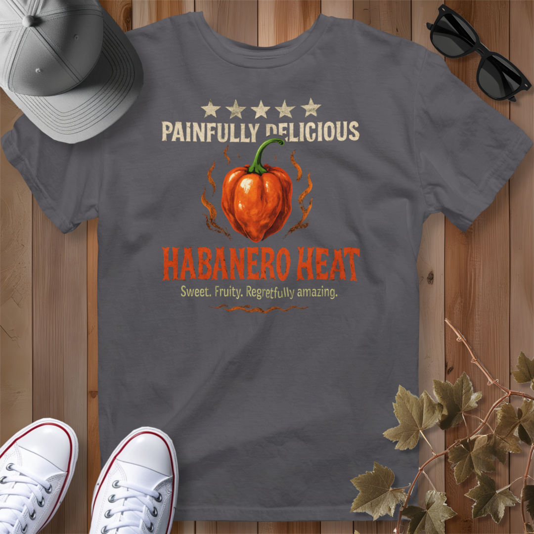 Habanero Heat Pepper Review T-Shirt