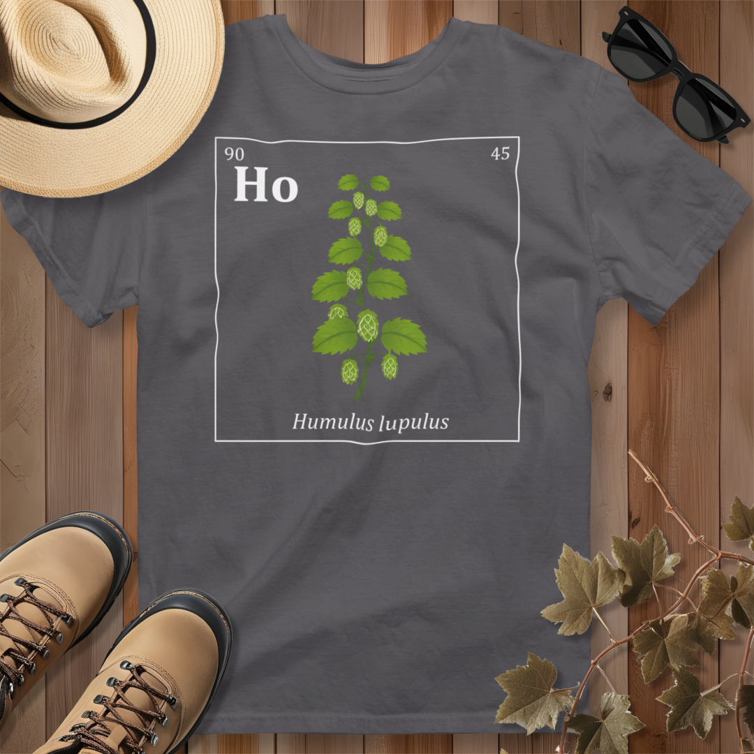 Periodic Table of Vegetables - Hops T-Shirt
