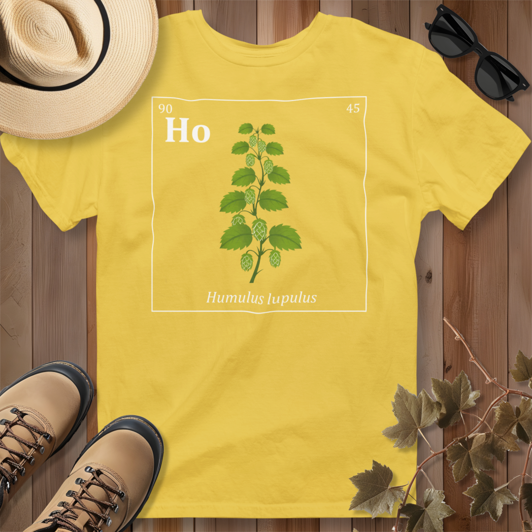 Periodic Table of Vegetables - Hops T-Shirt