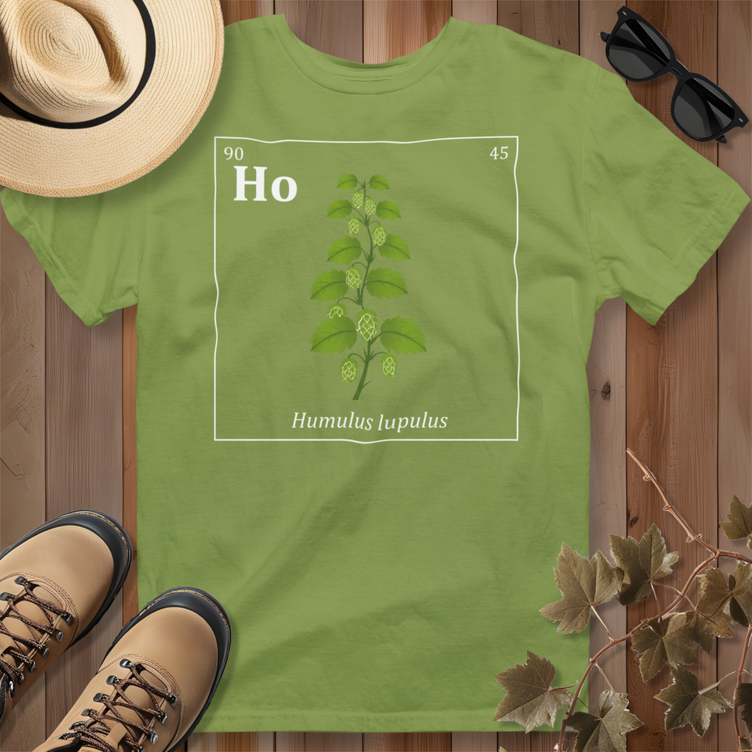 Periodic Table of Vegetables - Hops T-Shirt