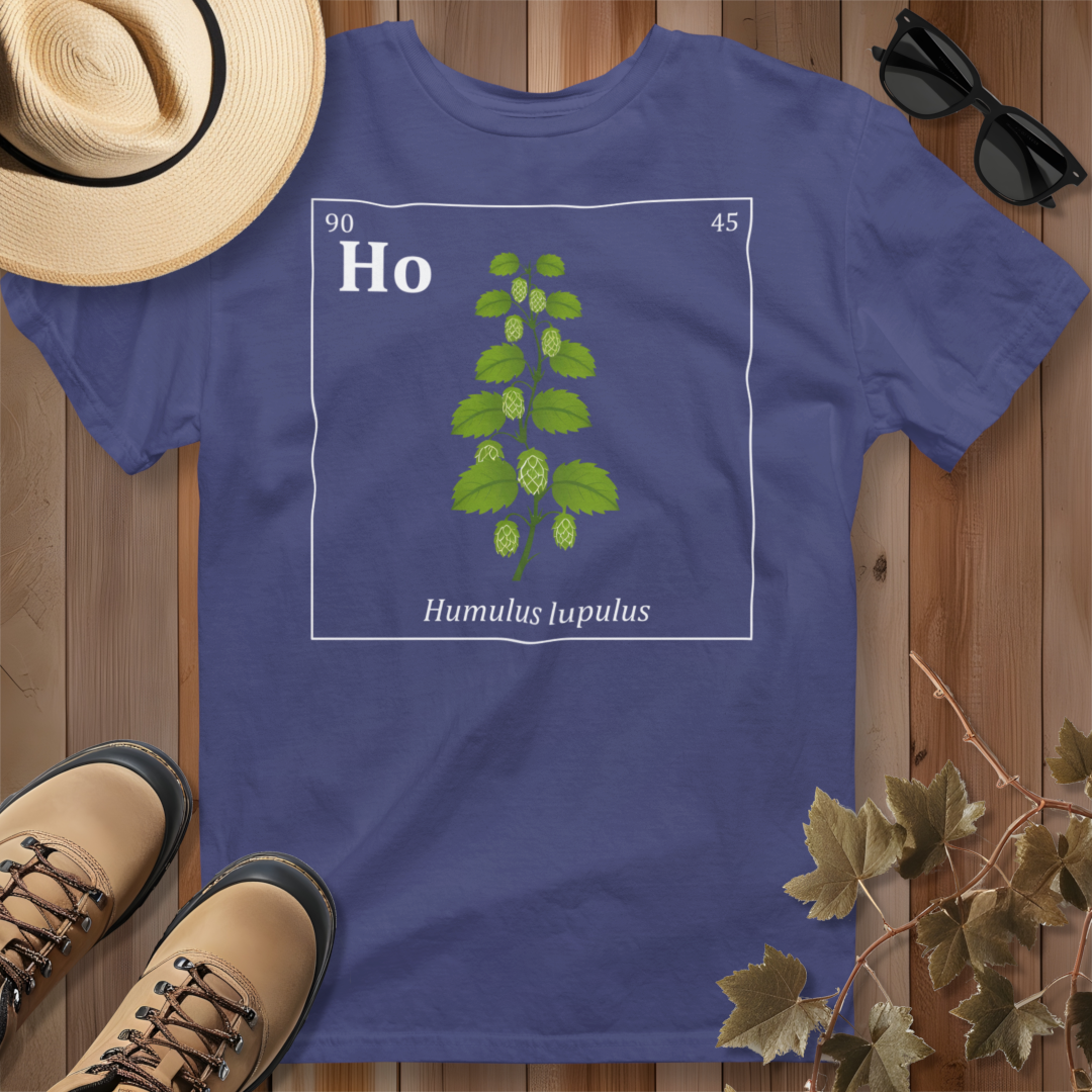 Periodic Table of Vegetables - Hops T-Shirt
