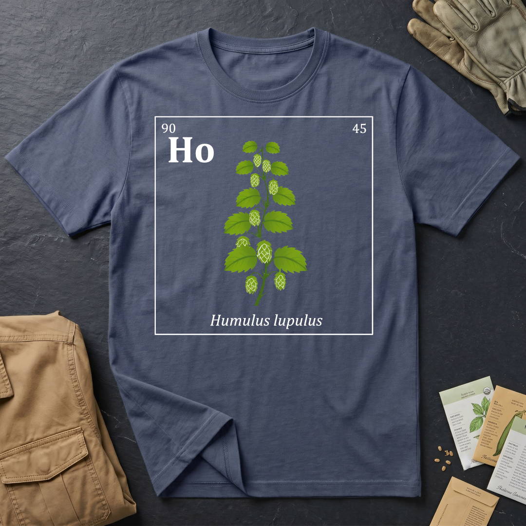Periodic Table of Vegetables - Hops T-Shirt