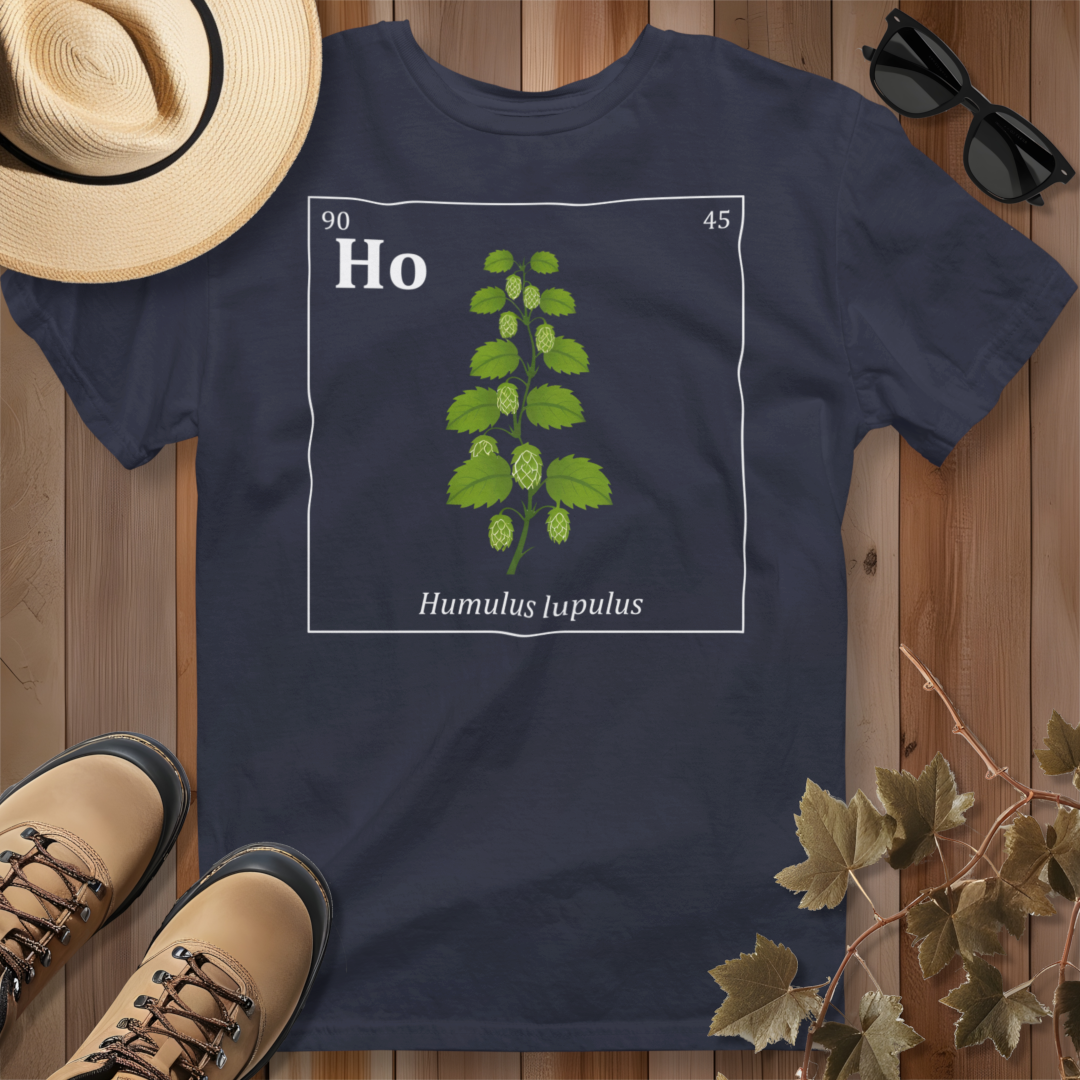 Periodic Table of Vegetables - Hops T-Shirt