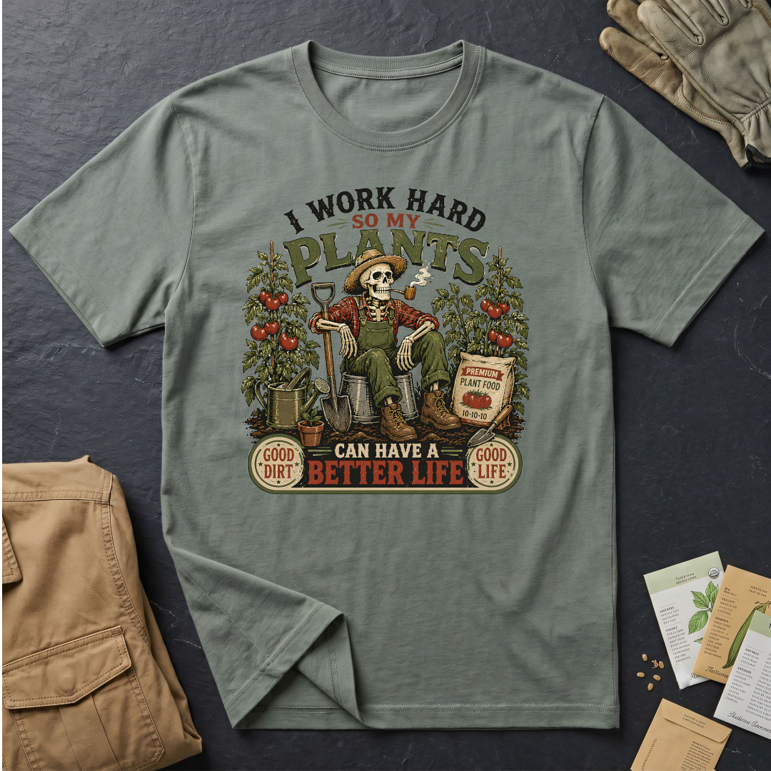 I Work Hard T-Shirt