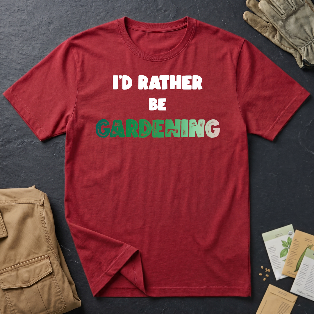 I'd Rather Be Gardening T-Shirt (G)