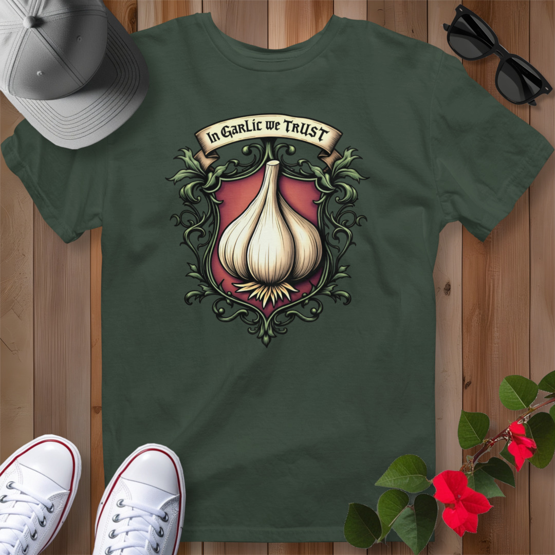 In Garlic We Trust T-Shirt