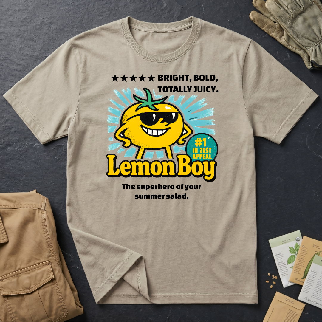 Lemon Boy Tomato Review 2 T-Shirt