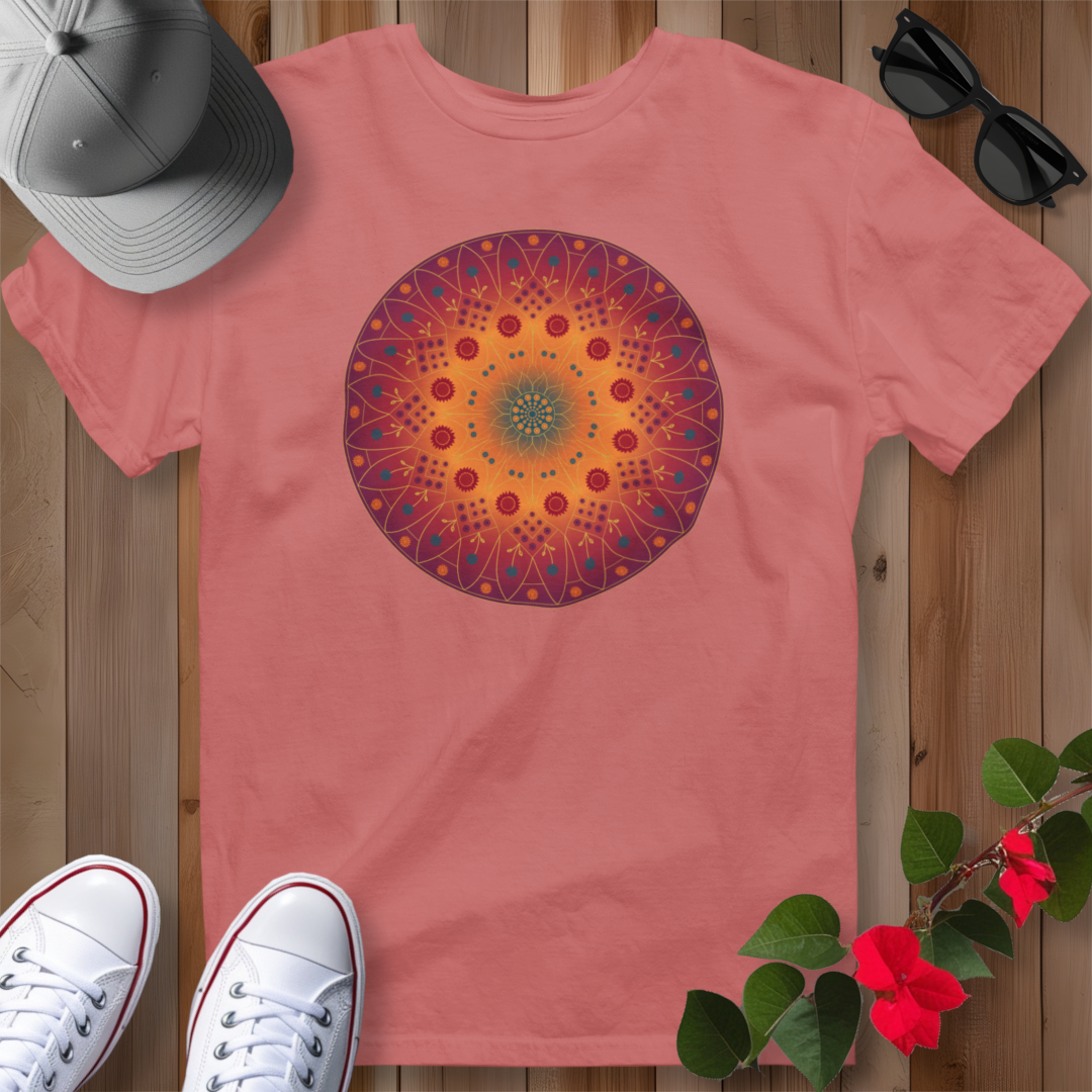 Sunflower Mandala T-Shirt RO
