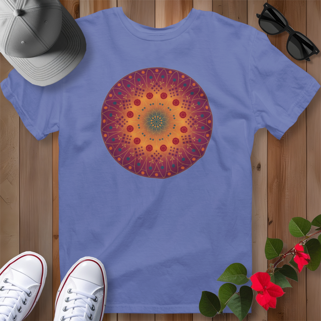 Sunflower Mandala T-Shirt RO