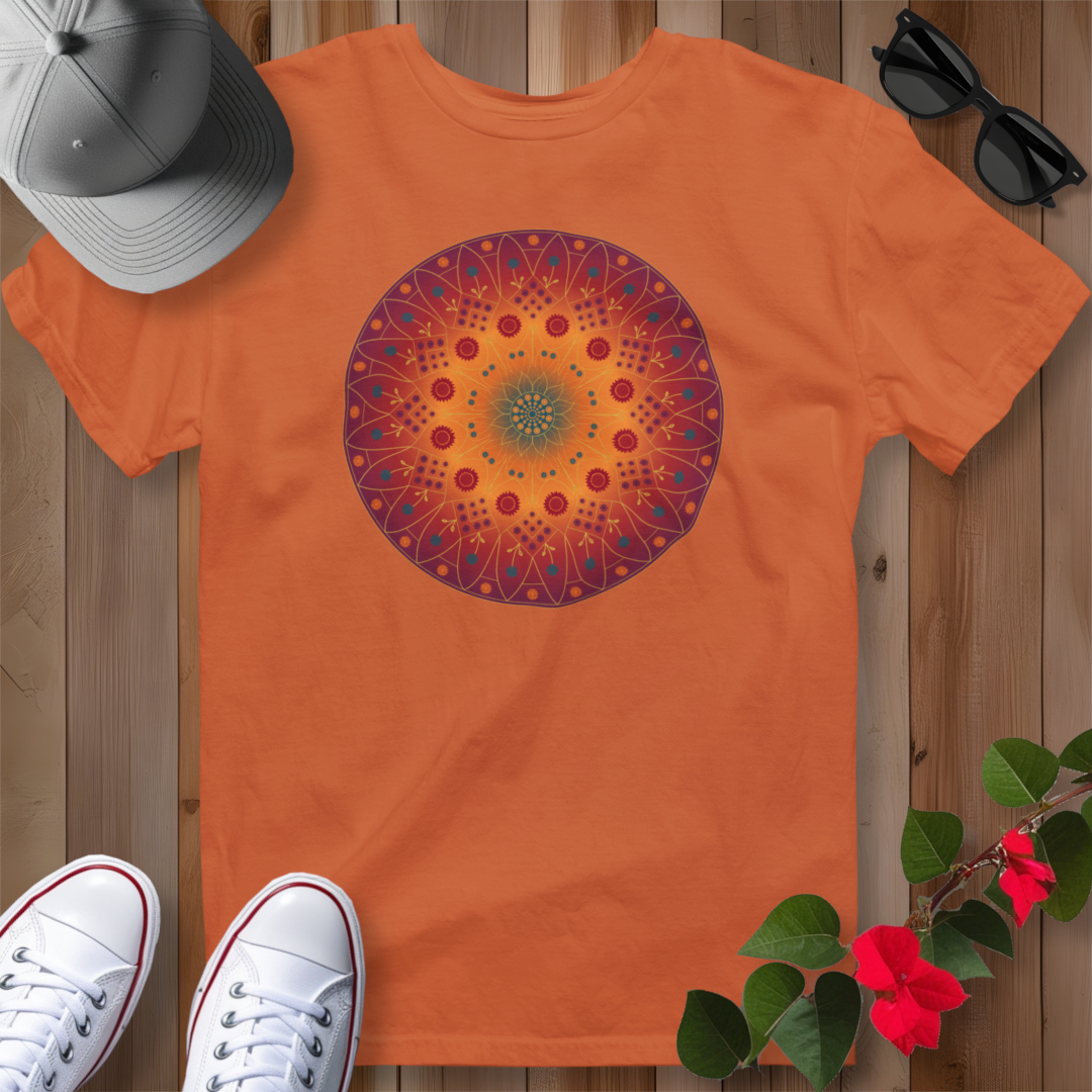 Sunflower Mandala T-Shirt RO