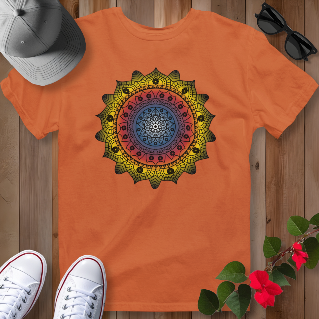 Hawaiian Hibiscus Mandala T-Shirt YORB