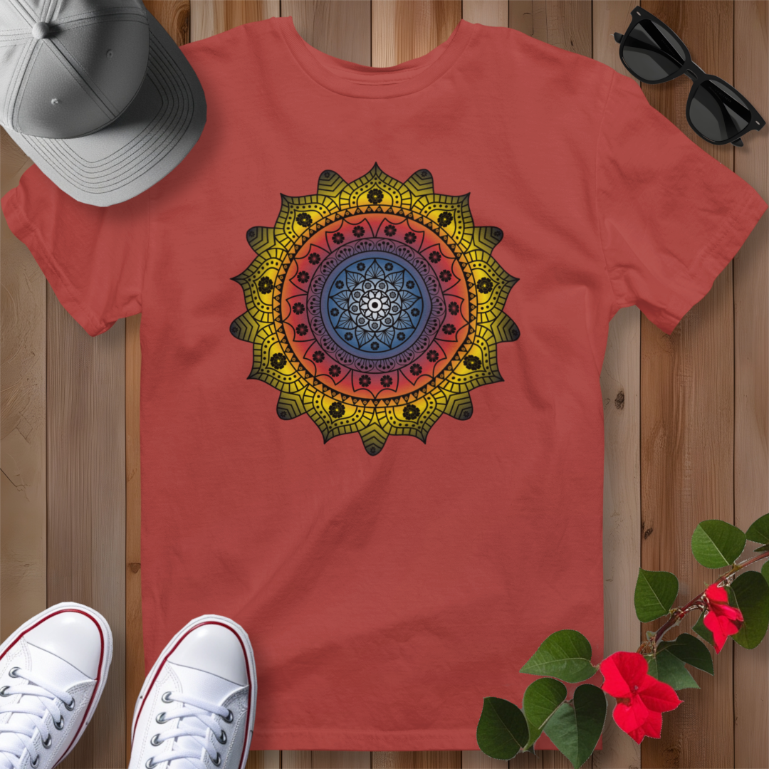Hawaiian Hibiscus Mandala T-Shirt YORB